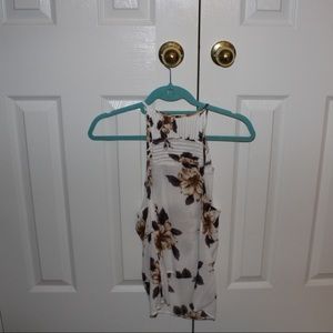 Floral tank top